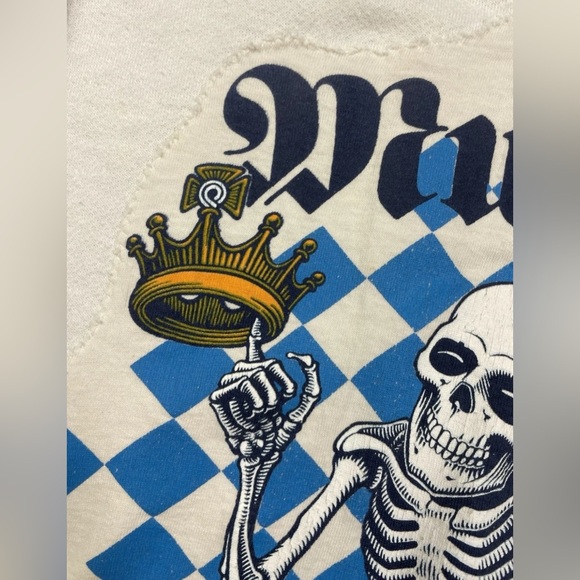 Vtg 1986 Bones Brigade Powell Peralta Rodney Mullen Skeleton Graphic Sweatshirt - Picture 6 of 16